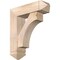 Ekena Millwork Westlake Arts and Crafts Smooth Bracket w/ Offset Brace, Douglas Fir, 7 1/2"W x 26"D x 30"H BKT0806X26X30WTL03SDF - alternate 1